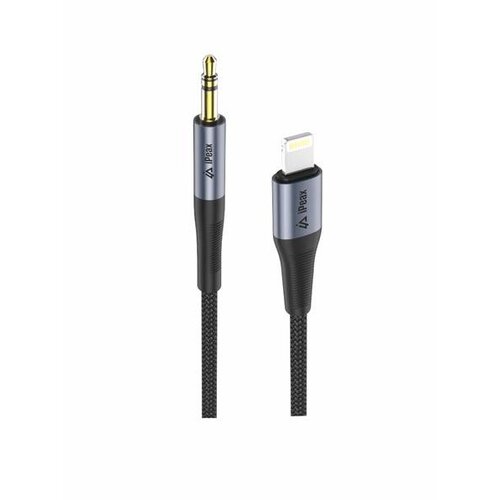 Swissten iPEAX kabel audio adapter, LIGHTNING / 3,5mm Jack, 1,5m, crni Cijene