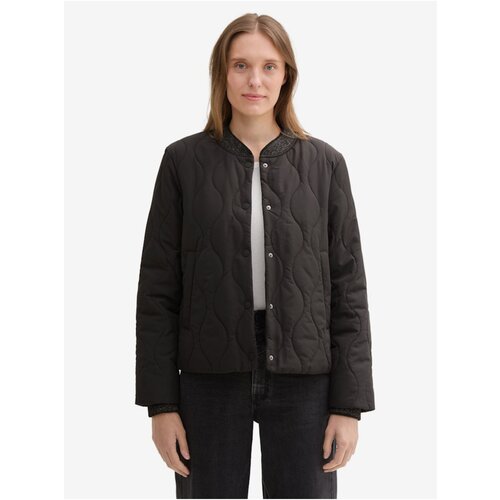 Tom Tailor Black Women's Quilted Jacket - Women Cene