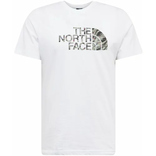The North Face Majica 'EASY' pastelno zelena / magenta / črna / bela