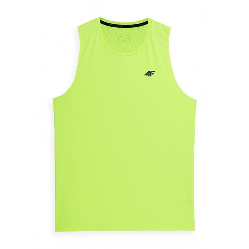 4f Tehnička sportska majica neonsko žuta