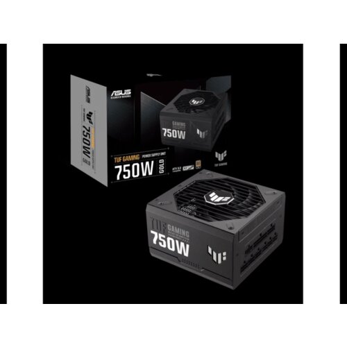 Asus PSU TUF-GAMING-750G750W 80Plus GoldFull modular4 x PCI-E 6+2-pin5 x SATA Slike