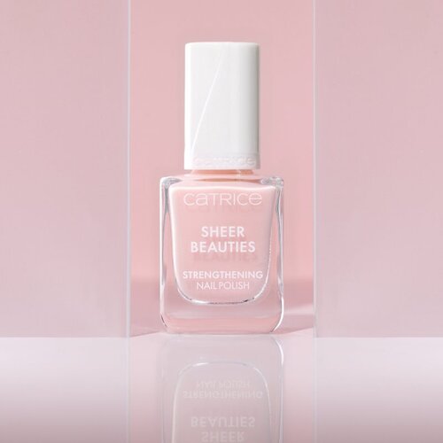 Catrice Sheer Beauties Strengthening Nail Polish lak za krepitev nohtov odtenek 040 Fluffy Cotton Candy 10.5 ml Slike