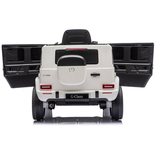 Mercedes G 4x4 24V 2580 Battery-Operated Vehicle White Slike