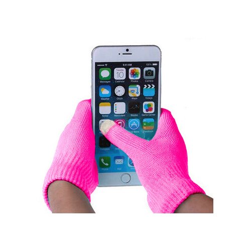 Mobiline Touch Screen Rokavice roza Slike