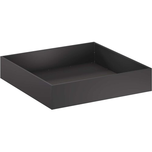  Vrtna saksija 2 kom. Crna 80 x 80 x 20 cm Čelična vrata Slike