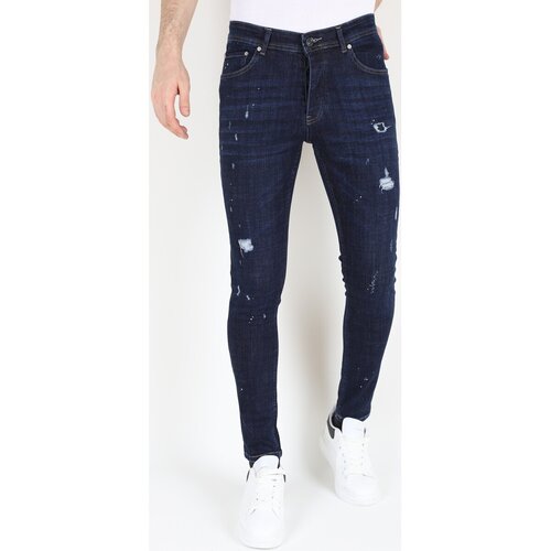 Mario Morato Kavbojke slim 148659289 Modra Cene