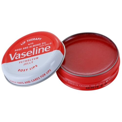 Vaseline Lip Therapy balzam za ustnice Rose and Almond Oil 20 g Slike