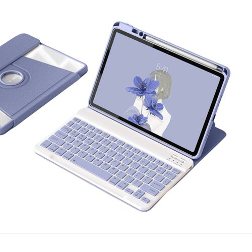 INF združljiv ipad 10.2 (2019/2020/2021) 360° vrtljivo stojalo bluetooth tipkovnica + etui, (5000086714) Cene