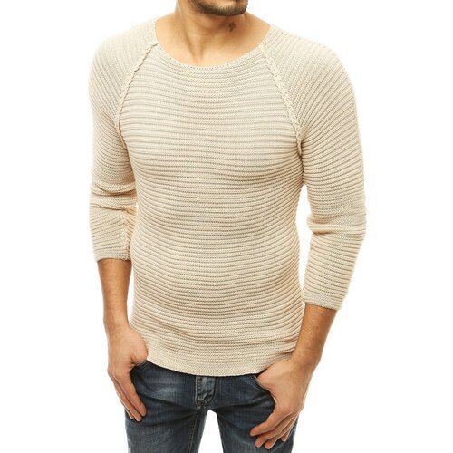 DStreet Sweter męski wkładany przez głowę beżowy Cijene