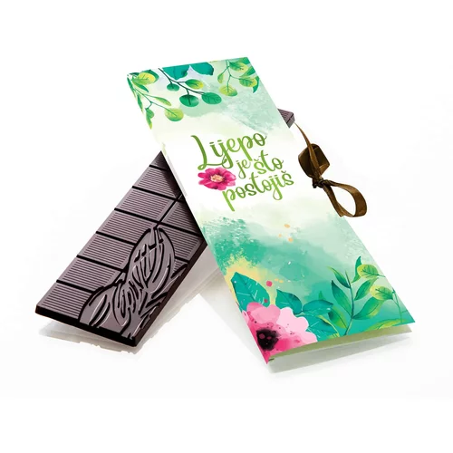 Vrsna Chocolates "Lijepo što postojiš" čokolada