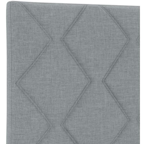 vidaXL Krevetna okvira Svjetlosiva 140x200 cm Tkanina Cijene