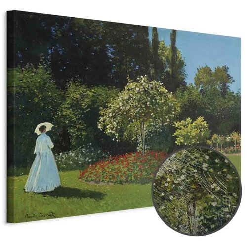  Slika - Claude Monet – Woman in the Garden 120x80 Premium Print Cene
