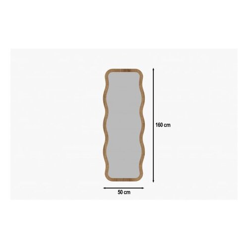 Hanah home ogledalo aror natural Slike