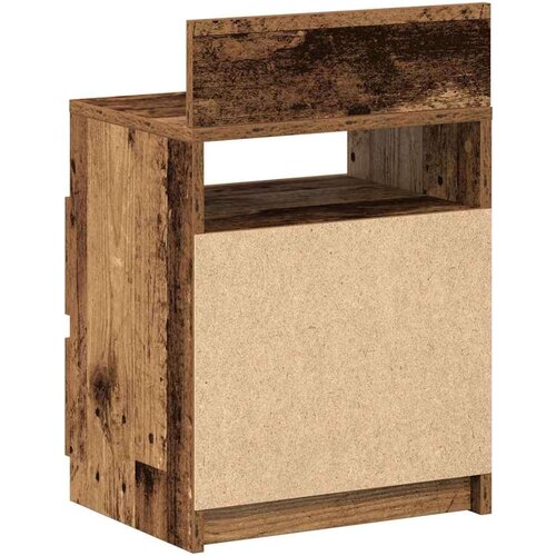 VidaXL Noćni ormarići 2 kom s 2 ladice staro drvo 40x33x60 cm Slike