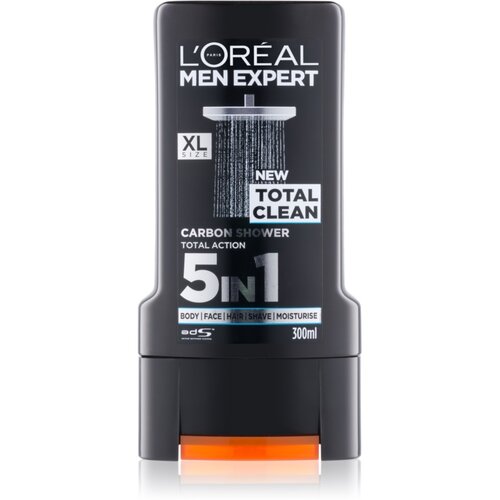 L&amp;acute;Or&amp;eacute;al Paris Men Expert Total Clean gel za tu&amp;scaron;iranje 5 u 1 300 ml Slike