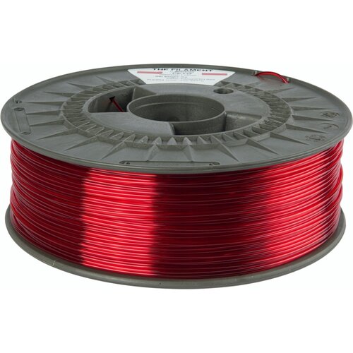 The Filament PETG Transparent Red, 1.75 mm / 1000 g Slike