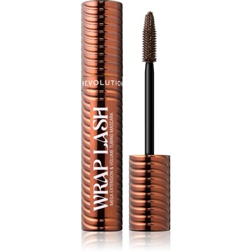 Revolution Wrap Lash Tubing maskara za produljenje, uvijanje i volumen nijansa Brown 8.5 ml Cijene