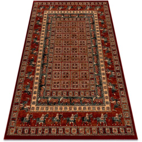 RugsX Preproge Preproga volna KASHQAI 4301 300 orientalski, okvir 240x340 cm Rdeča Cene