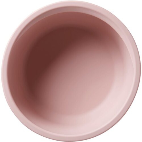 Tommee Tippee EasiStick&amp;trade; Silicone Bowl &amp;amp; Spoon silikonska zdjelica s vakuumskim držačem 4m+ Pink 1 kom Slike