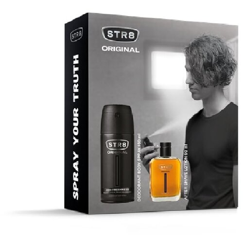 Str8 original set (deo 150ml+asl 50ml) Slike