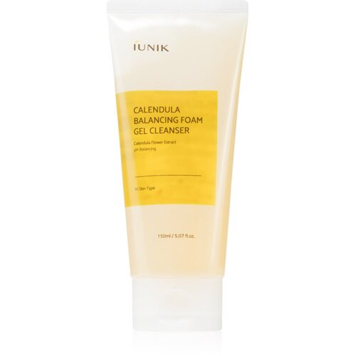 Iunik Calendula Balancing Foam Gel Cleanser globoko čistilni gel s pomirjajočim učinkom 150 ml Slike