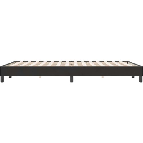 VidaXL Okvir kreveta bez madraca crni 160x220 cm bar&amp;scaron;un Slike