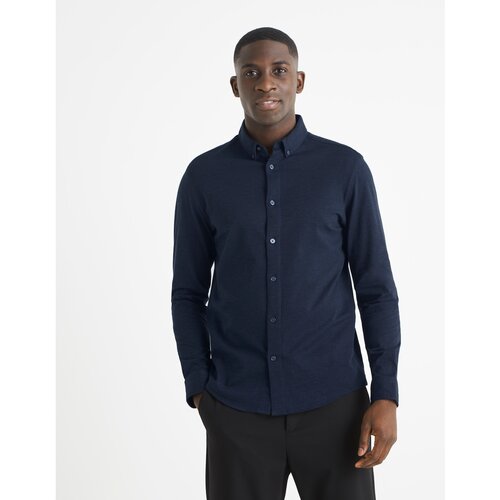 Celio Cotton Spades Shirt Bapik - Men Slike