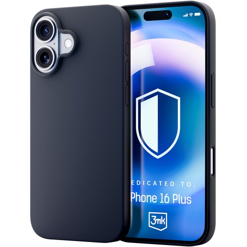 3mk APPLE IPHONE 16 PLUS - HARDY SILICONE MAGCASE GRAPHITE, (5000299860) Cene