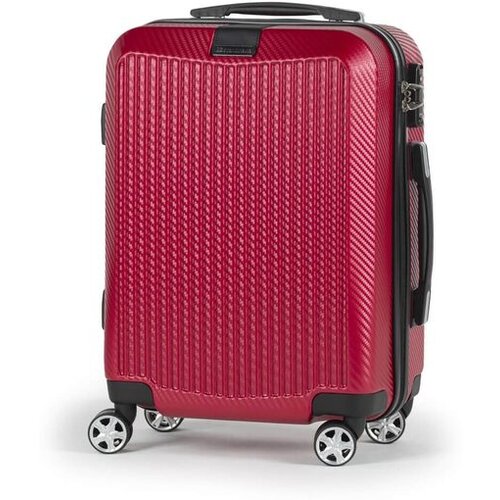 Scandinavia Travel potovalni kovček Carbon Series 40L 20089, rdeča Slike
