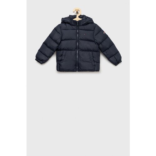Tommy Hilfiger Dvostrana dječja pernata jakna boja: narančasta Slike