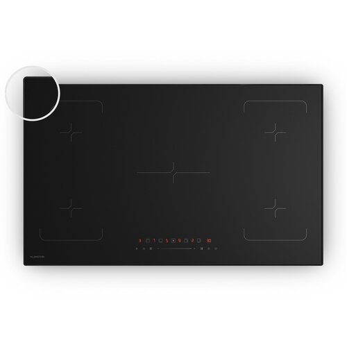 Klarstein Indukcijska kuhalna plošča Velaire, elegantna, minimalistična, močna, 5 kuhalnih con, 7200 W, 90 cm Cene
