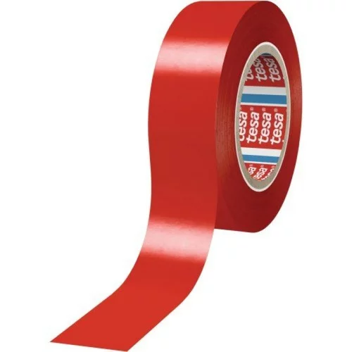 Tesa Elektro izolacijski trak Tesa (100 cm x 15 mm, rdeč)