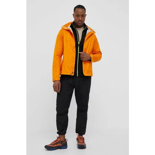 Marmot Vodoodporna jakna PreCip Eco moška, oranžna barva
