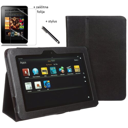  Ovitek / etui / zaščita za Amazon Kindle Fire HD 8.9 - črni (+ zaščitna folija in pisalo) Cene
