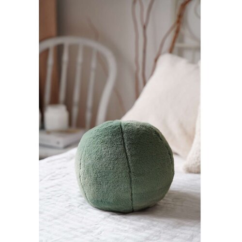 Mioli Decor Ukrasni jastuk Pelus Top, 25x25x25 cm, Zeleni Cene