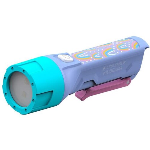 Ledlenser KIDBEAM4 RAINBOW - LED prigu&scaron;iva dečja baterijska lampa, LED/2xAAA, IP44, ljubičasta Cene