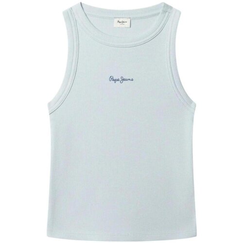 PepeJeans Majice brez rokavov PG5000053 513 Modra Cene