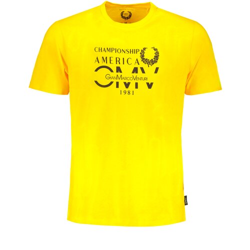 Gianmarco Venturi YELLOW MEN&#39;S SHORT SLEEVED T-SHIRT Cijene
