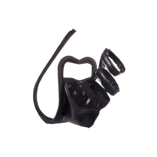 SuperLove Invisible Strapless Sexy C String for Men Black Slike