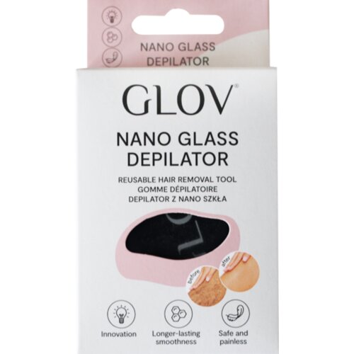 Glov Nano Glass Depilator - Black Cene