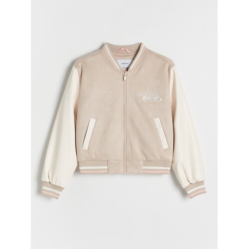Reserved GIRLS` OUTER JACKET - bež Cijene