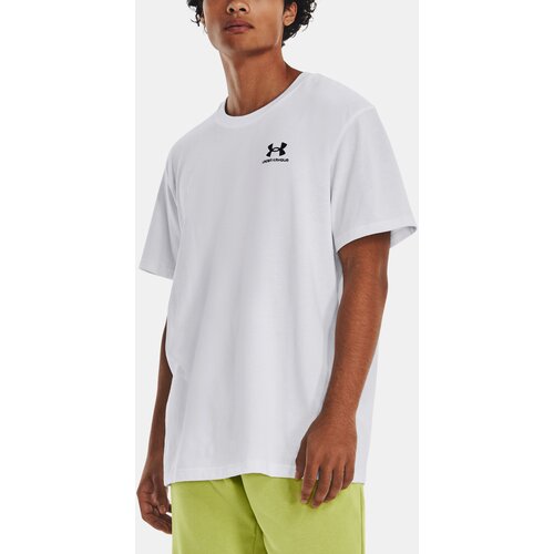 Under Armour T-Shirt UA LOGO EMB HEAVYWEIGHT SS-WHT - Men Cene
