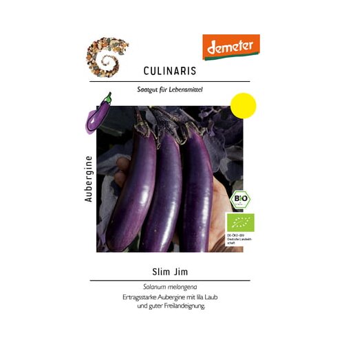 Culinaris Bio jajčevec Slim Jim Slike