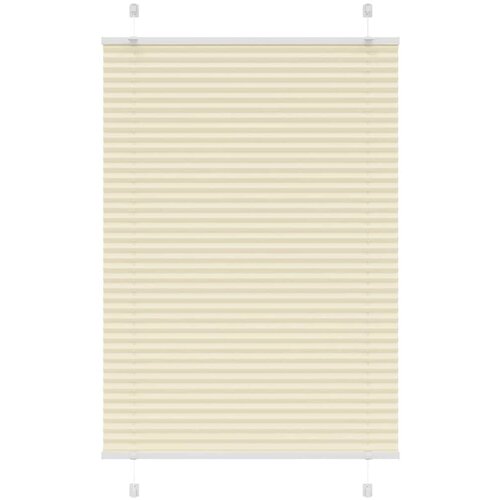 vidaXL Plisirana žaluzija Cream 85x150 cm Širina tkanine 84,4 cm Cene