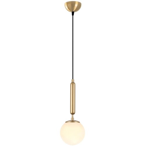 Opviq lights Viseča svetilka v zlati barvi s steklenim senčilom &amp;oslash; 15 cm King &amp;ndash; Slike