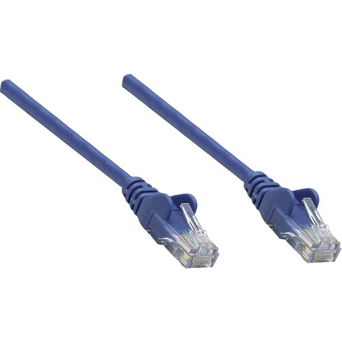Intellinet 350730 RJ45 omrežni kabel\, Patch kabel CAT 6a S/FTP 1.00 m modra enojna za&scaron;čita\, skupna za&scaron;čita\, brez halogena 1 kos, (20418231) Cene