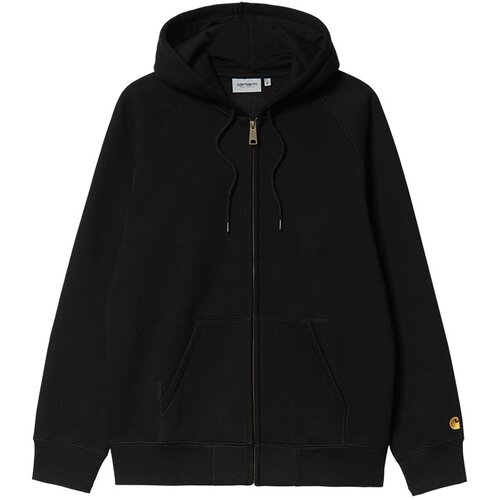 Carhartt WIP Hooded Chase Jacket Black / Gold Slike