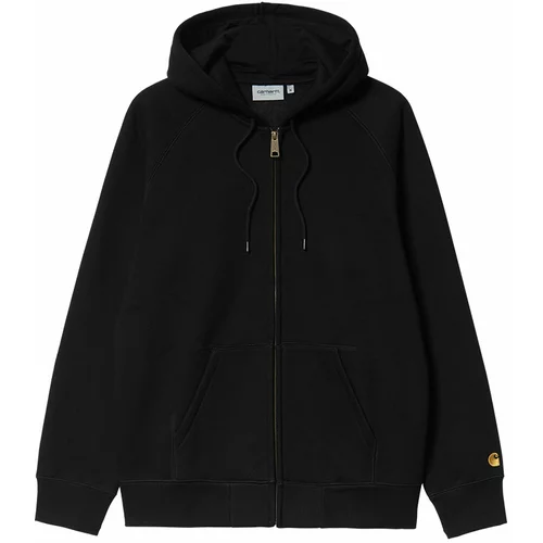 Carhartt WIP Hooded Chase Jacket Black / Gold