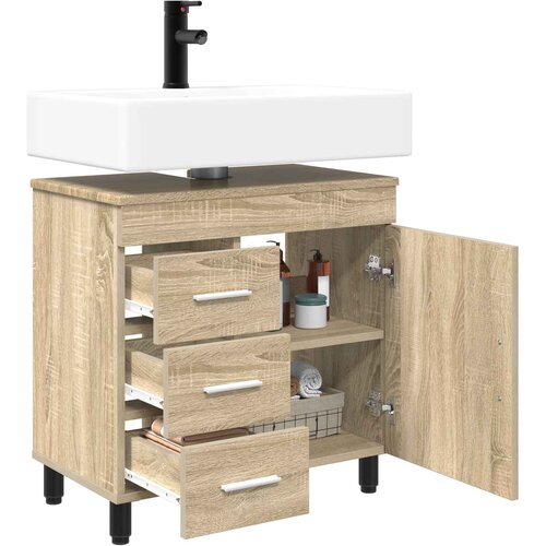  Toaletna jedinica Hrast sonoma 60 x 35 x 60 cm Slike