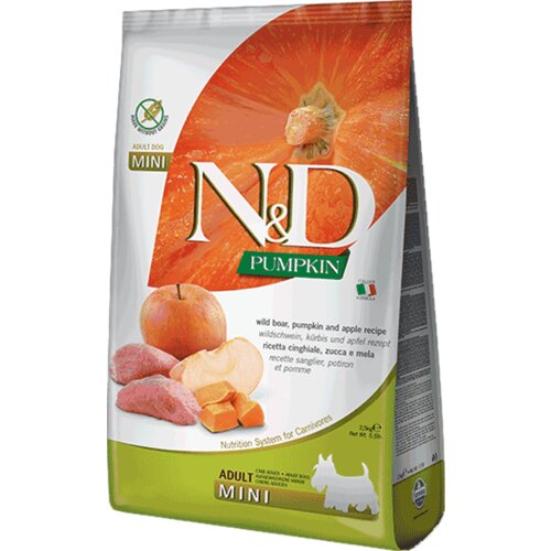 N&amp;amp;d Pumpkin Hrana za pse Mini Adult, Bundeva &amp;amp; Divlja Svinja Slike